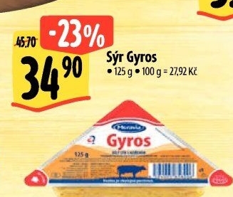 Sýr Gyros Moravia