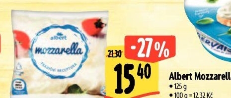 Sýr Mozzarella Albert