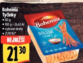 Tyčinky Bohemia