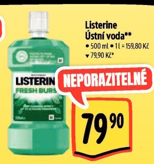 Ústní voda Listerine