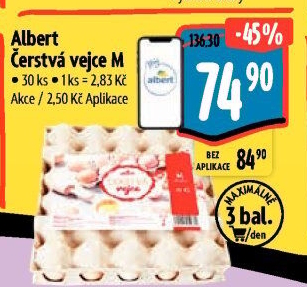 Vejce M Albert