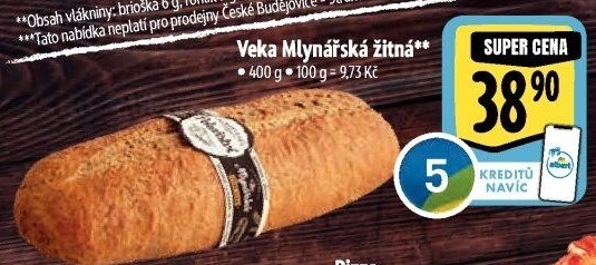 Veka Mlynářská žitná Albert