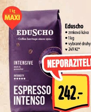 Zrnkové kávy Eduscho