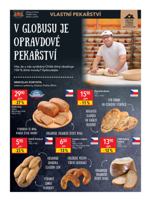 akční leták Globus 10.1.2024-16.1.2024