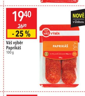 Váš výběr Paprikáš