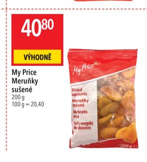 My Price Meruňky sušené