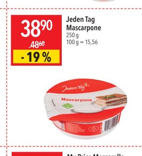 Jeden Tag Mascarpone