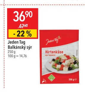 Jeden Tag Balkánský sýr