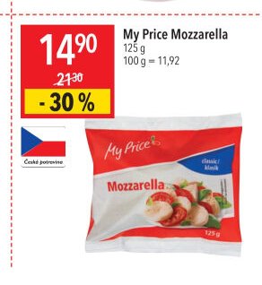 My Price Mozzarella