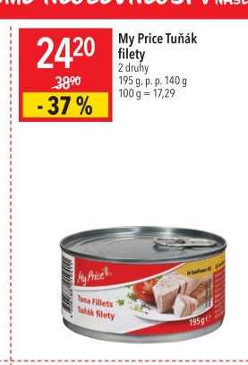 My Price Tuňák filety