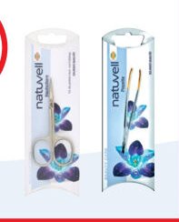 Natuvell pinzety, nůžky a pilníky