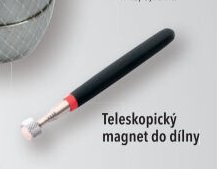 Teleskopický magnet do dílny