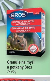 Granule na myši a potkany Bros