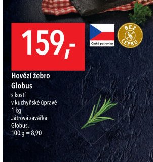 Hovězí žebro Globus
