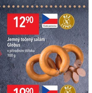 Jemný točený salám Globus