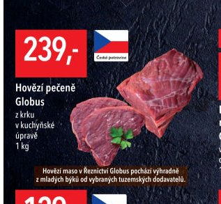 Hovězí pečeně Globus