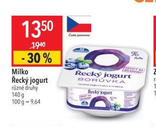 Milko Řecký jogurt