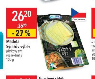Madeta Sýrařův výběr