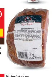 Uzená rolovaná plec, Uzený bok bez kosti
