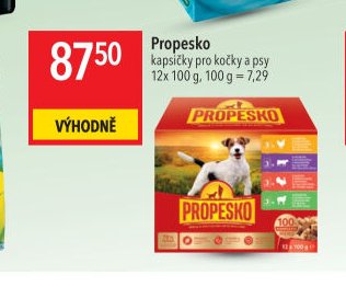 Propesko kapsičky pro kočky a psy