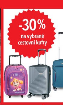 cestovní kufry