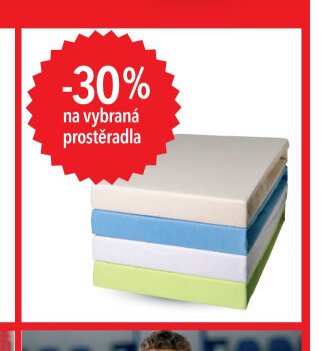 Prostěradla -30 %