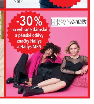 Oděvy Hailys a Hailys MEN -30 %