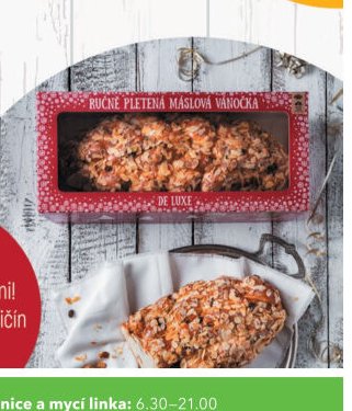 Máslová vánočka de luxe