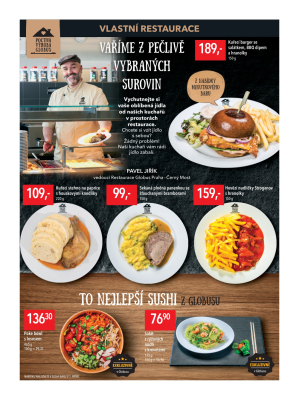 akční leták Globus 10.1.2024-16.1.2024