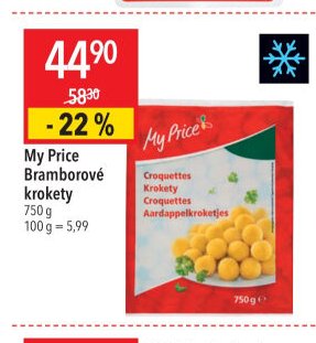 My Price Bramborové krokety