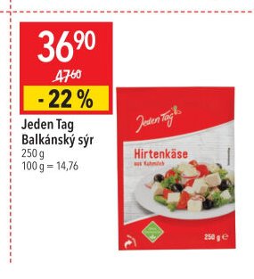 Jeden Tag Balkánský sýr