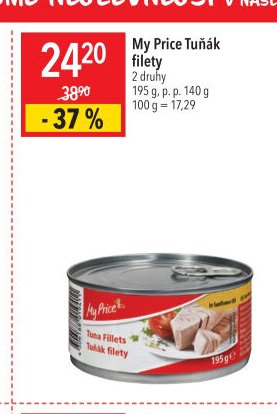 My Price Tuňák filety