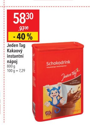 Jeden Tag Kakaový instantní nápoj