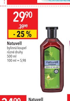 Natuvell bylinná koupel
