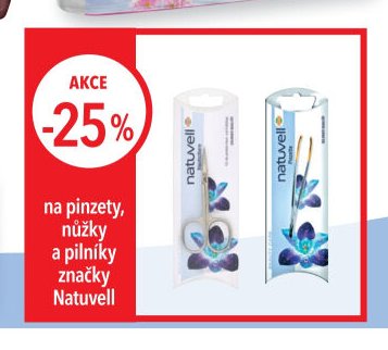 Natuvell pinzety, nůžky a pilníky