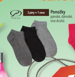 Ponožky pánské, dámské, více druhů