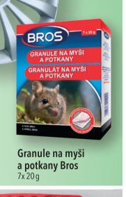 Granule na myši a potkany Bros
