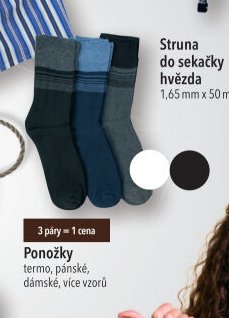 Ponožky termo, pánské, dámské