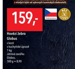 Hovězí žebro Globus