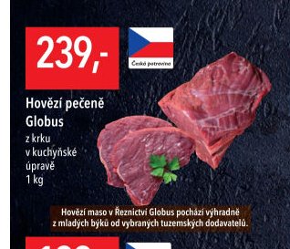 Hovězí pečeně Globus