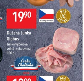 Dušená šunka Globus