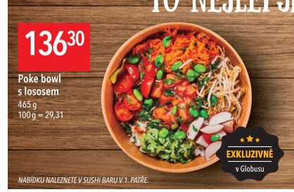 Poke bowl s lososem