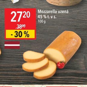 Mozzarella uzená