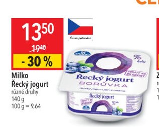Milko Řecký jogurt