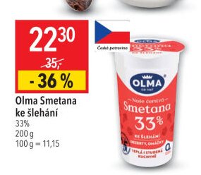 Olma Smetana ke šlehání