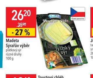 Madeta Sýrařův výběr