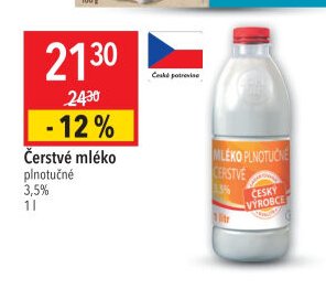 Čerstvé mléko