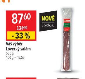 Váš výběr Lovecký salám