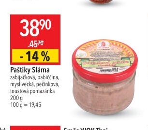 Paštiky Sláma