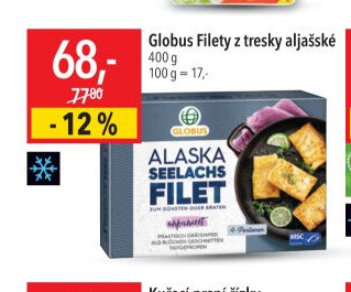 Globus Filety z tresky aljašské